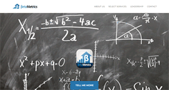 Desktop Screenshot of betametrics.com